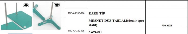 Mesnet Düz Tablalı  