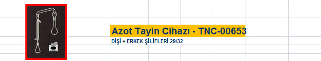 Azot Tayin Cihazı - TNC-00653