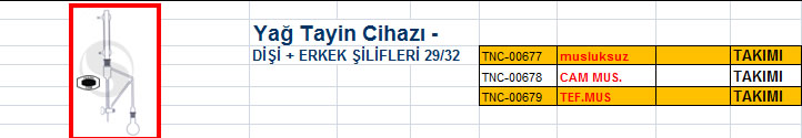 Yağ Tayin Cihazı - 