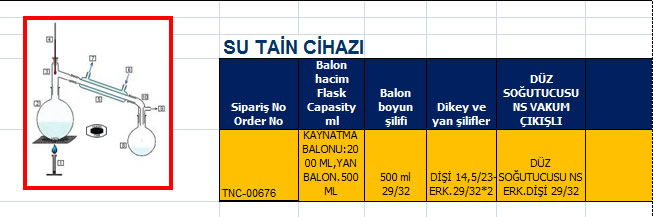 SU TAİN CİHAZI